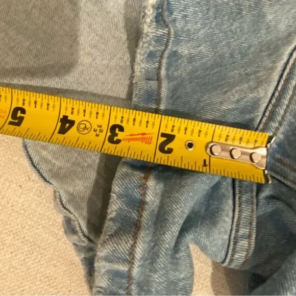 Abercrombie & Fitch Curve Love High Rise Mom Shorts Size 36 - Picture 8 of 13